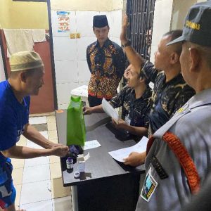 Berikan Kesempatan Hak Pilih, Polres Semarang Fasilitasi Pemungutan Suara Bagi Tahanan.