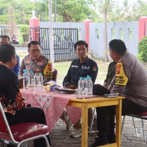 Kapolda Lampung Cooling System Rekapitulasi Suara di Lampung Selatan