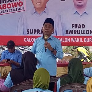 Suprapto-Fuad Akan Tingkatkan Penghasilan RT Menjadi 1,4 Juta Rupiah