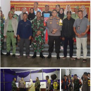 Kapolres dan Dandim Lampung Selatan cek TPS Jelang Pilkada Serentak 2024