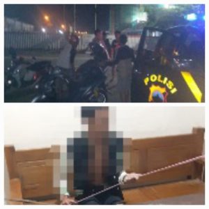 Patroli Polsek Tengaran, gagalkan tawuran 2 kelompok remaja di Perbatasan Salatiga-Kab. Semarang.