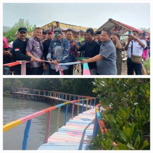 Pemdes Bakauheni Galar Tasyakuran Rampungnya Pembangunan Wisata Mangrove