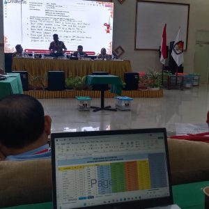 Hasil Rekapitulasi KPU Lamsel Tetapkan  65,32 Persen Kemenangan Egi-Syaiful, Sedangkan Nanang-Antoni Peroleh 31,22 Persen Suara