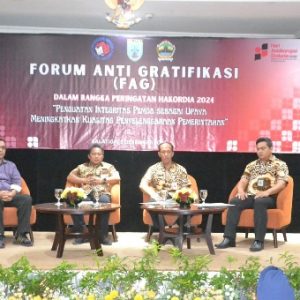 Yasip Khasani Membuka Kegiatan Forum Anti Gratifikasi Dalam Rangka Road to Hakordia Tahun 2024