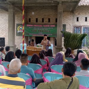Reses Pertama di Bangun Rejo, Anggota DPRD Lamsel Yudi Suprayoga Serap Aspirasi Masyarakat