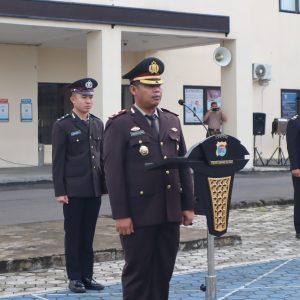 Polres Lampung Selatan Gelar Upacara Hari Bela Negara, Motivasi Jaga Keamanan