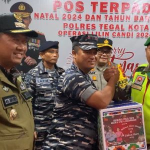 Pastikan Keamanan Ibadah Perayaan Natal, Forkopimda Kota Tegal Monitoring ke Sejumlah Gereja
