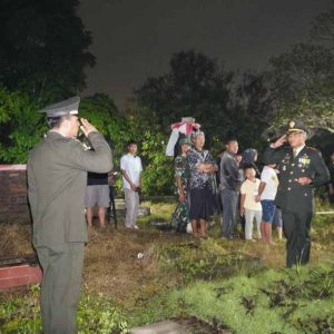 Kodim Boyolali Gelar Pemakaman Militer Di Desa Sambon