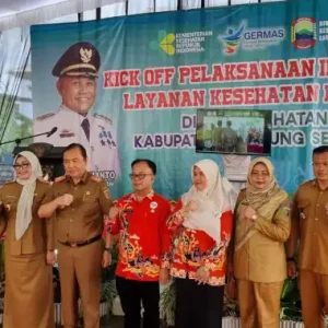 Kepala Puskesmas Way Urang dan Kadis Kesehatan Lamsel Enggan Berikan Keterangan Usai Kick Off Integrasi Layanan Kesehatan Primer