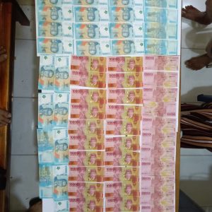 Pasutri Pengedar Uang Palsu Dibekuk Polisi