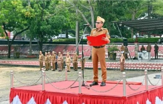 Pimpin Apel Mingguan, Achmad Herry Ingatkan Kewaspadaan Bencana Banjir