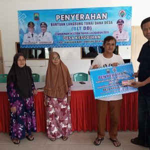 Pemdes Kesugihan Salurkan BLT DD Tahun 2025