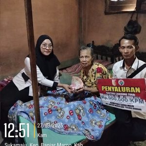 Bulan Ramadhan Penuh Berkah, 5 KPM di Kampung Suka Maju Menerima BLT