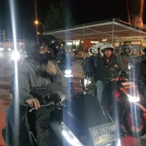 Pemudik Kendaraan R2 Asal Jabung Apresiasi Pengawalan Polres Lampung Selatan dari ASDP Bakauheni 