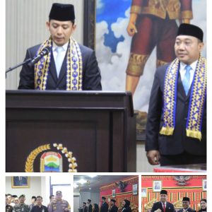 DPRD Gelar Rapat Paripurna Penyambutan Bupati Lamsel Masa Jabatan 2025-2030
