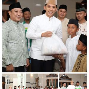 Safari Ramadhan Egi-Syaiful Solat Tarawih di Masjid Baiturrahman Desa Hatta