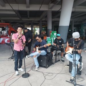 Karta Band Hibur Para Pengguna Jasa Pelabuhan ASDP Bakauheni