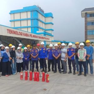 Kepala Dinas Damkarmat Lampung Selatan Berikan Sosialisasi Pencegahan Kebakaran di PT. Haida Biotechnology Indonesia