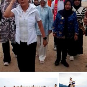 Kunjungi Dua Destinasi Wisata Lamsel, Zita Anjani: Pantai Lampung Selatan Selalu Bikin Takjub