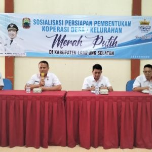 Sosialisasi Koperasi Desa Merah Putih, Camat Bakauheni; Siap Dukung Program Pemerintah Pusat