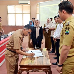 24 Perangkat Daerah Teken MoU dengan Kejari Lamsel