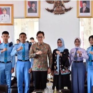 Bupati Egi Support Calon Paskibraka Yang Ikut Seleksi Tingkat Provinsi