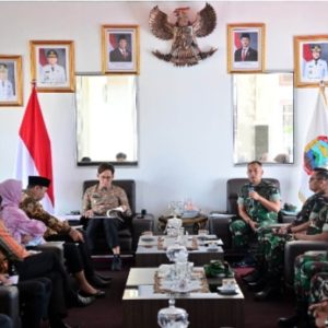 Audiensi dengan Bupati Egi, Dandim 0421/LS Siap Bersinergi Wujudkan Lampung Selatan Maju