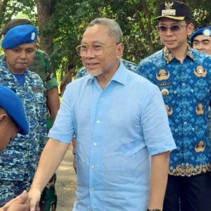 Bupati Lamsel Egi Dampingi Zulhas, Pembukaan Bimtek Bela Negara Amanat Nusantara