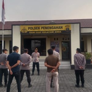 Polsek Penengahan Gelar Apel Kesiapan Jelang Perayaan Hari Raya Idhul Adha 1446 H/2025 M