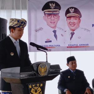 Ini Alasan Bupati Lamsel Melantik Sekda Supriyanto di Aula Makam Pahlawan Raden Intan II