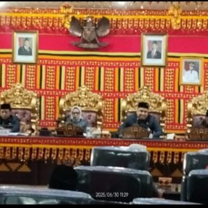 Rapat Paripurna DPRD Lamsel, Hasil Banggar Ranperda APBD TA 2024