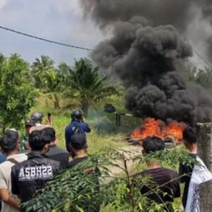 Warga Tanjung Sari Dan Sukaraja Gelar Aksi Demo Jilid II Di PT Talun Jaya Abadi