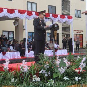 Polres Lampung Selatan Peringati Hari Bhayangkara ke-79, Puluhan Tokoh dan Personel Terima Penghargaan