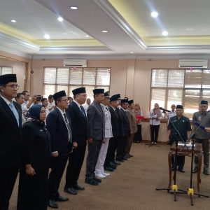 13 Pejabat Administrator dan Pengawas di lingkungan Pemkab Lamsel Dilantik Bupati, Egi; Pejabat Beri Terobosan Inovasi dan Tinggalkan Budaya Berbelit-Belit