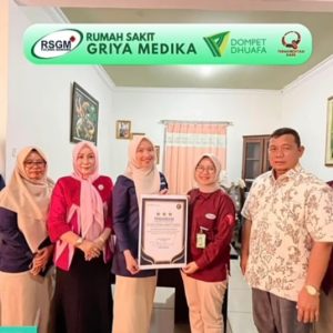 RS Griya Medika Dompet Dhuafa Tulang Bawang Mendapatkan Penghargaan Bintang Tiga Dari BPJS Kesehatan