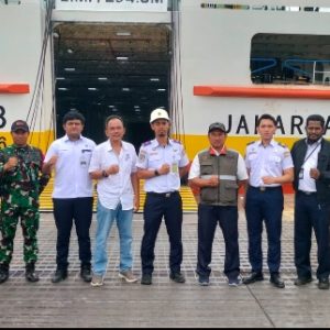 KMP MUNIC III Lakukan Uji Coba Sandar di Pelabuhan Penyeberangan Asdp Bakauheni