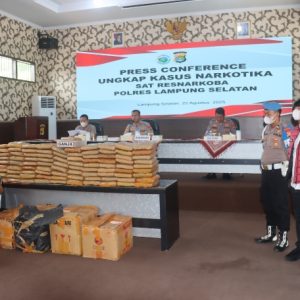 90 Ribu Jiwa Terselamatkan, Polisi Bongkar Penyelundupan Ganja di Bakauheni