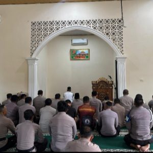 Kapolres Lampung Selatan Gelar Sholat Ghaib, Doakan Kondusifitas Bangsa