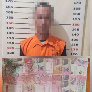 Polisi Tangkap Pelaku Pencurian di Kalianda, Uang Hasil Curian Diamankan