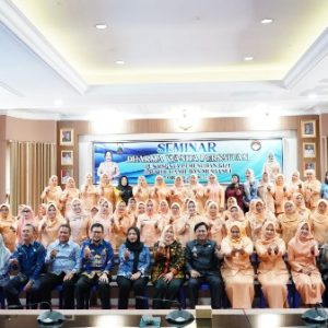 DWP Lamsel Gelar Seminar Gizi Ibu Hamil dan Menyusui untuk Tekan Angka Stunting
