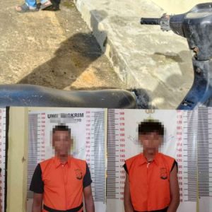 Bajingan Pencuri Motor di Sidomulyo Diringkus Polisi, Salah Satunya Pemain Lama