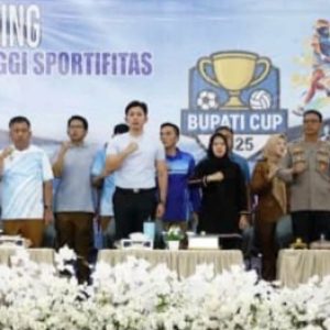 Bupati Radityo Egi Pratama Buka Turnamen Bupati Cup 2025