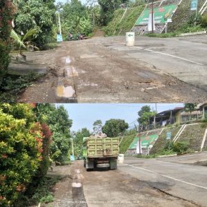 Rusak Parah, Jalan Penghubung Dua Kelurahan di Kandangan Jadi Sorotan Warga: Truk Tambang Dituding Jadi Biang Kerok