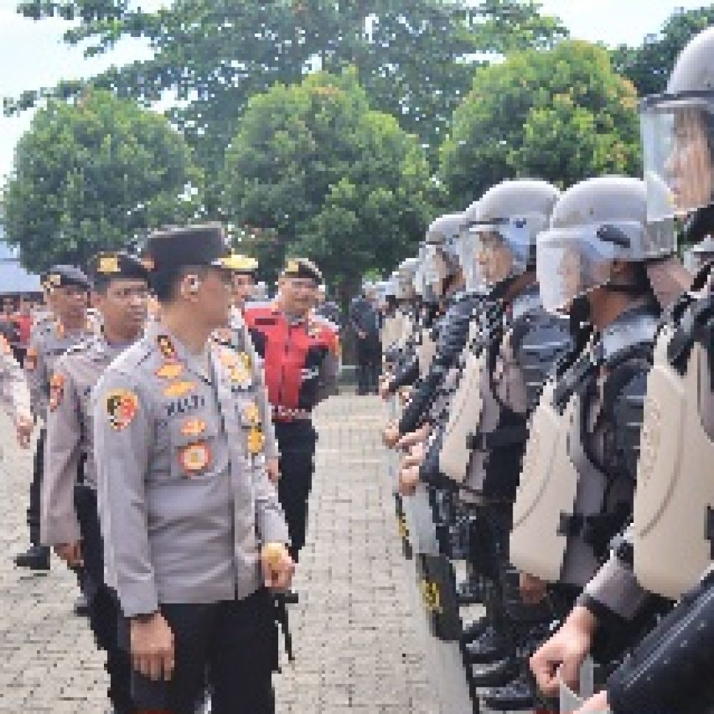 Kapolda Lampung Cek Kesiapan Personel Dan Sarana Prasarana Ditsamapta Dan Ditpamobvit Polda Lampung