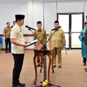 Bupati Radityo Egi Pratama Lantik Komisaris dan Direksi Perseroda Lampung Selatan Maju