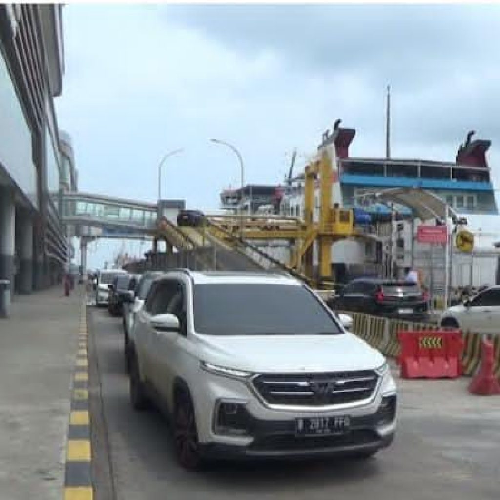 H-5 Nataru, 5.589 Kendaraan Masuk Pelabuhan ASDP Bakauheni