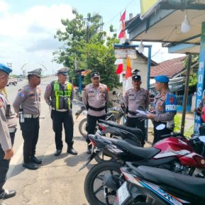 BidPropam Polda Lampung Lakukan Pengawasan Intensif Pada Posko Jajaran Operasi Lilin Krakatau 2025