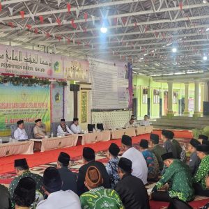 Hanan Rozak Sosialisasi 4 Pilar Bersama Pengurus NU dan Pondok Pesantren di Tulang Bawang