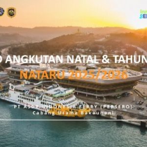H-3 Angkutan Nataru di Pelabuhan ASDP Bakauheni Alami fluktuasi, Arus Kendaraan Lancar Mengalir 