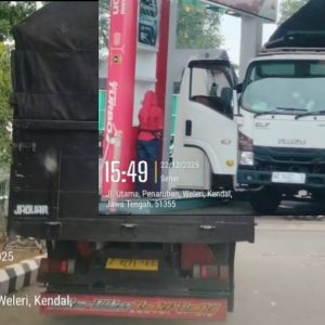Diduga Layani Truk “Nopol Siluman”, SPBU Penaruban Weleri Disorot Publik